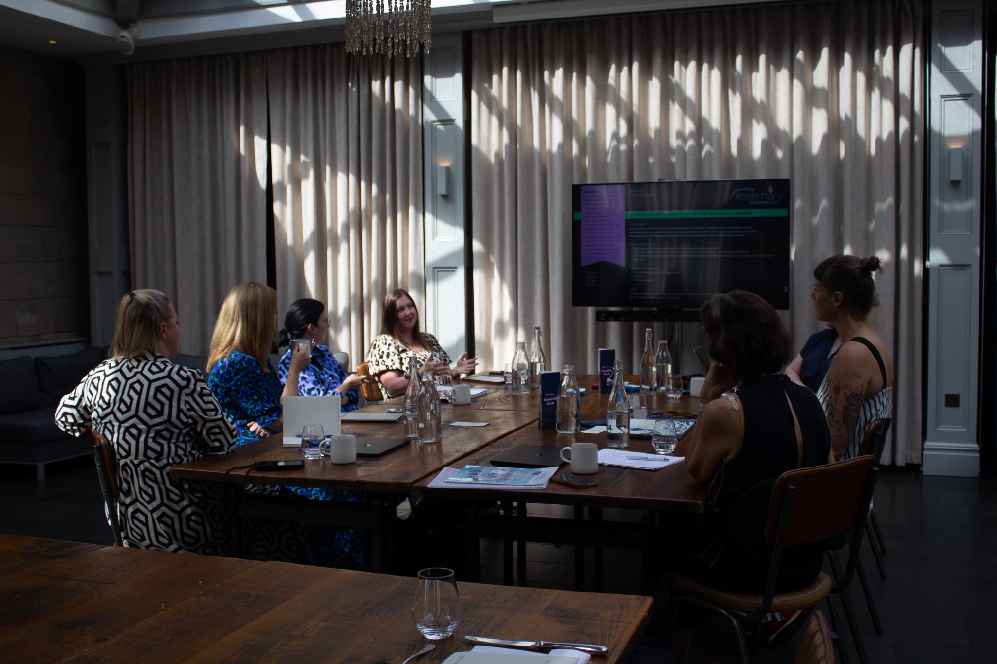 Conference room strategy session